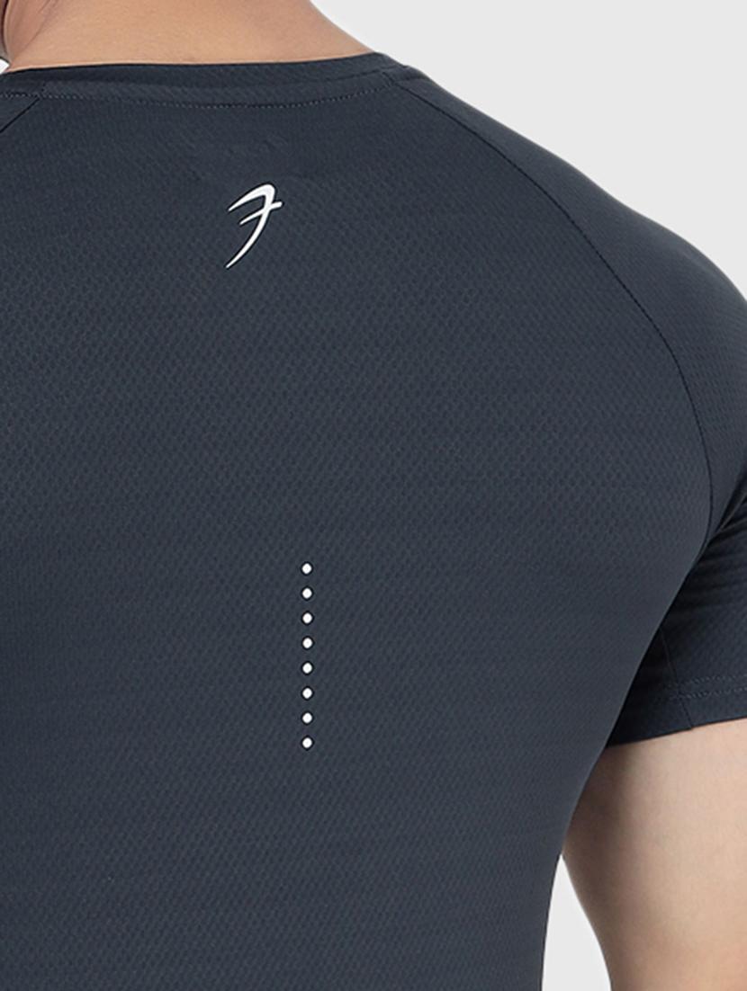men solid polyester sports t-shirt - 20280316 - Standard Image - 5
