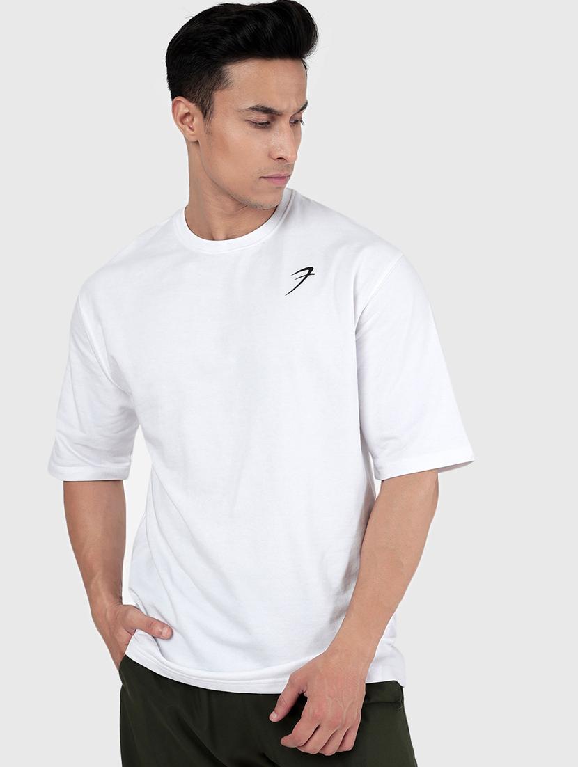 men white cotton t-shirt - 20280328 - Zoom Image - 0