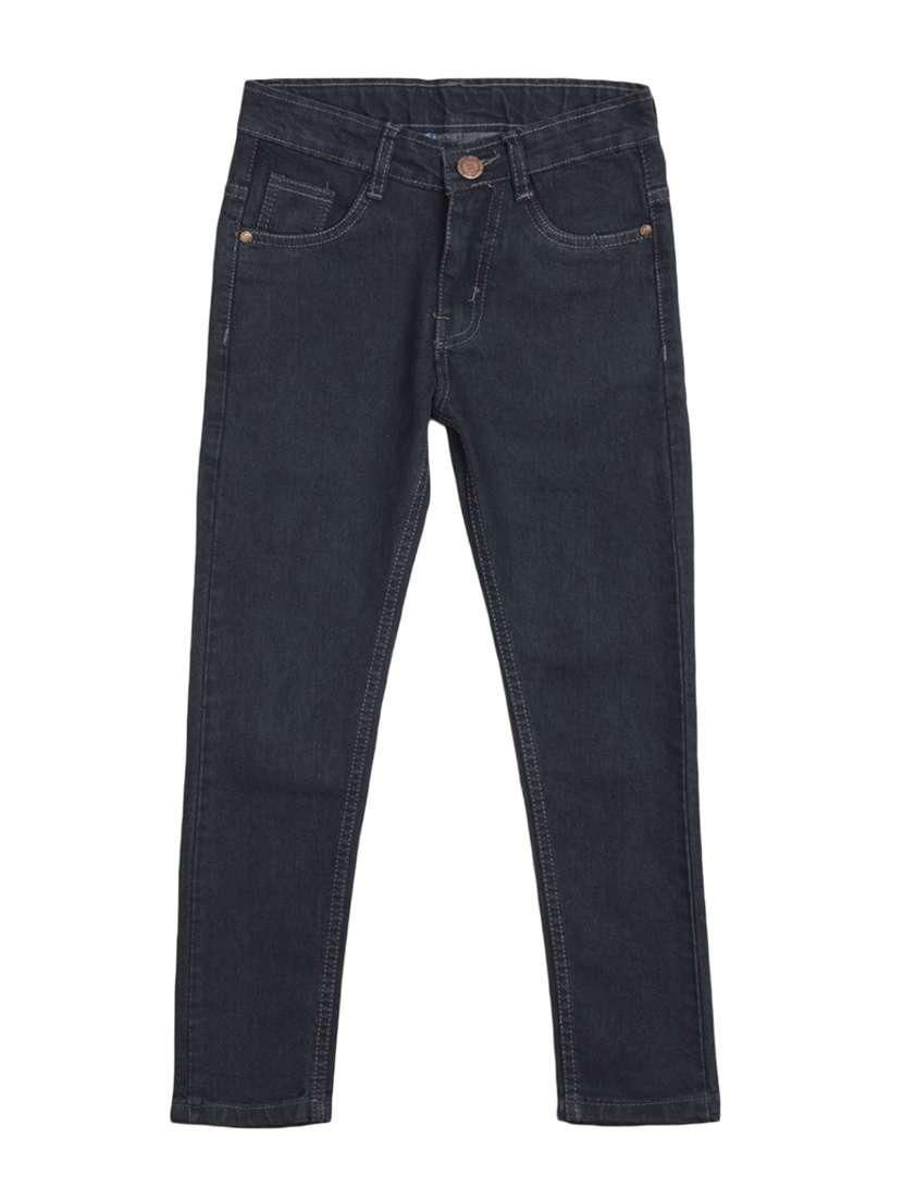 boy's plain skinny fit jeans