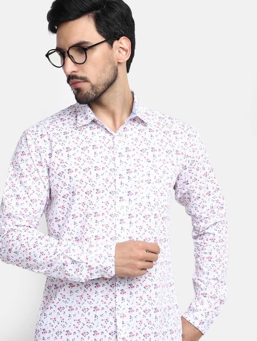 men white regular fit long sleeve casual shirt - 20281510 - Standard Image - 3