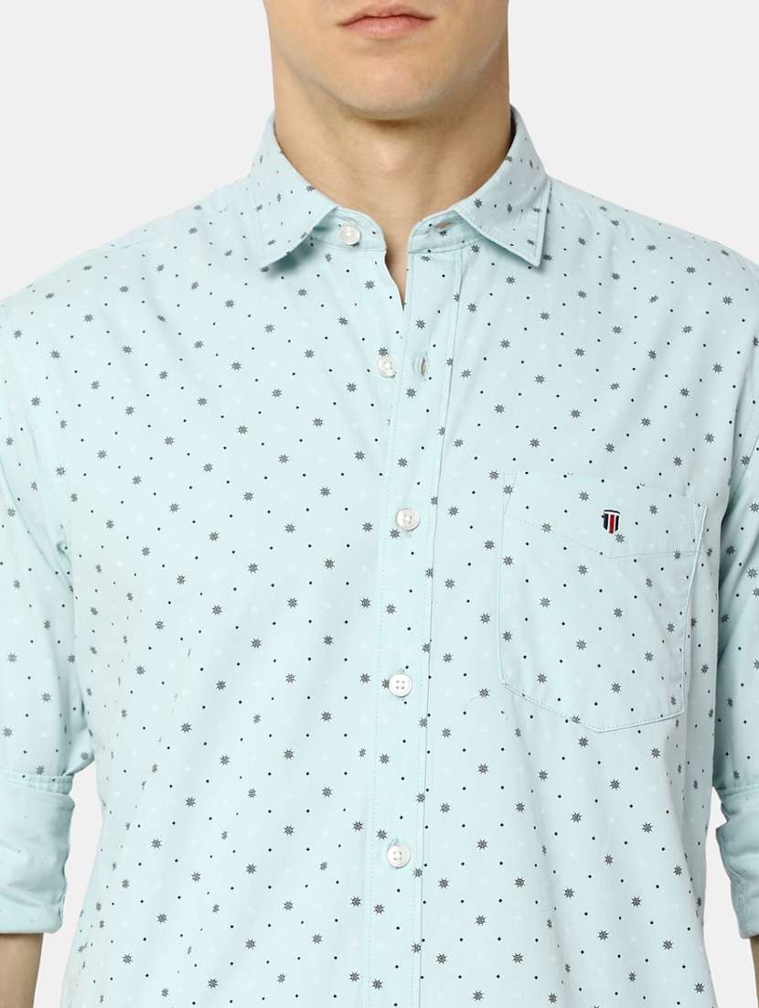 mens polka dots casual shirt - 20281540 -  Standard Image - 5