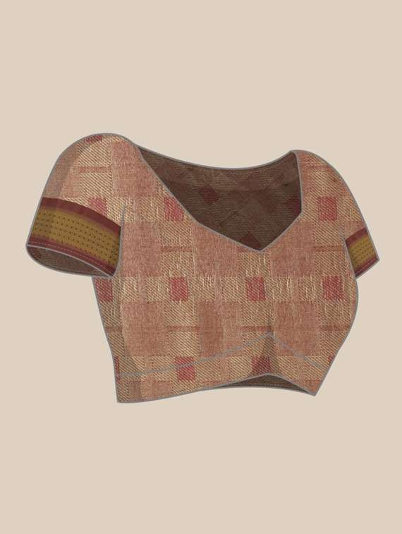 women's banarasi saree with blouse - 20282138 - Standard Image - 3