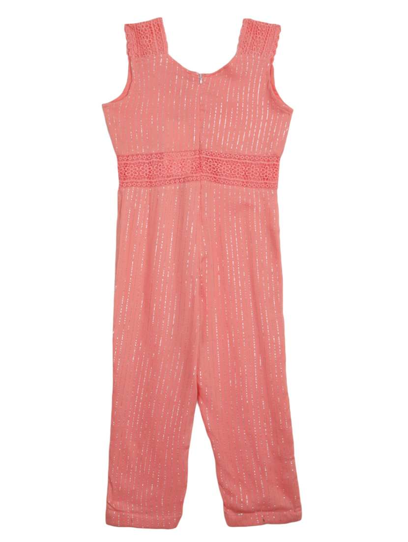 girls round neck sleeveless frock