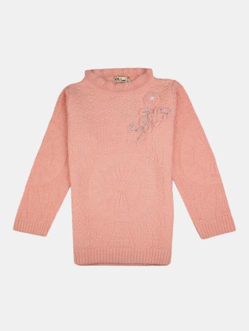 pink wool blend regular sweater - 20282410 - Standard Image - 0