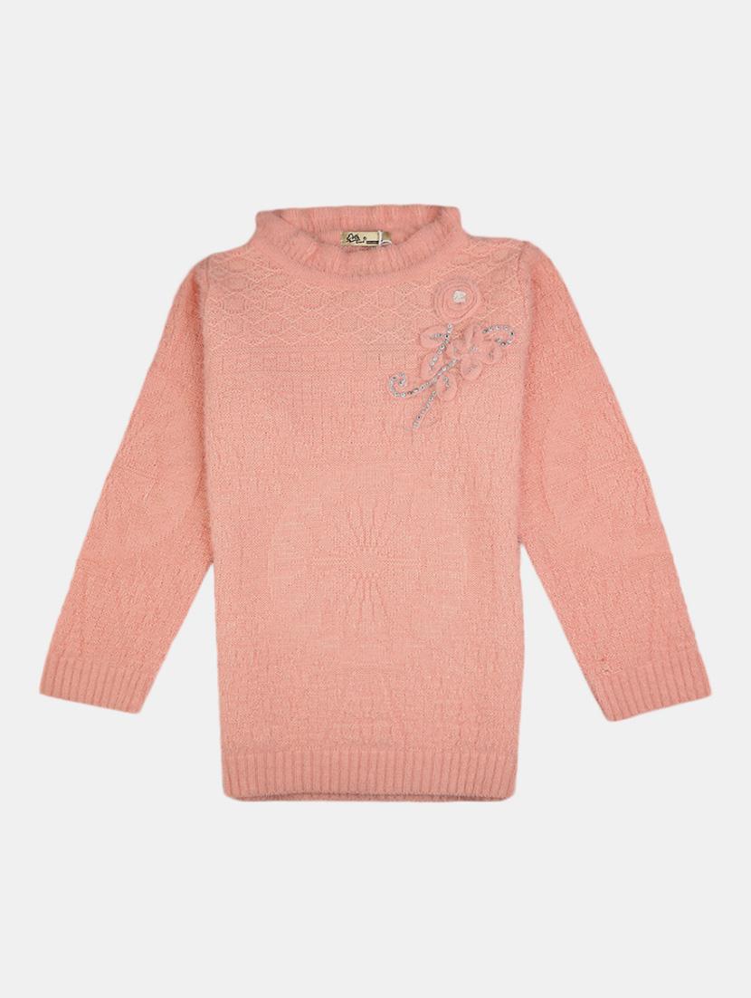 pink wool blend regular sweater - 20282410 - Zoom Image - 0