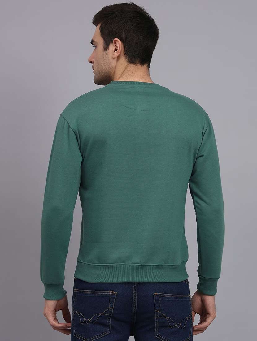 mens chest print sweatshirt - 20284020 - Standard Image - 3
