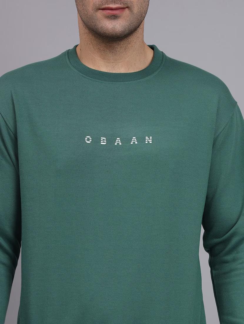 mens chest print sweatshirt - 20284020 - Standard Image - 5