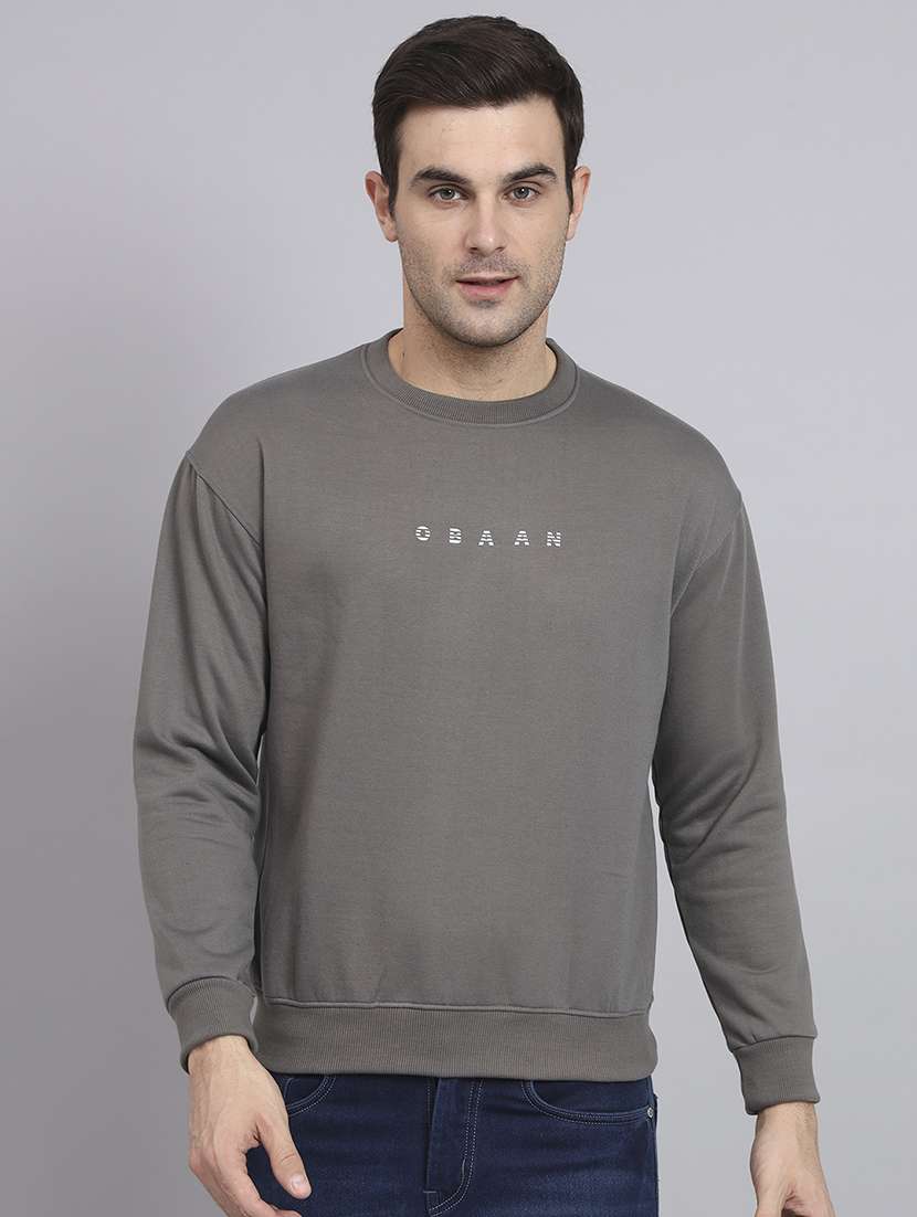 mens chest print sweatshirt