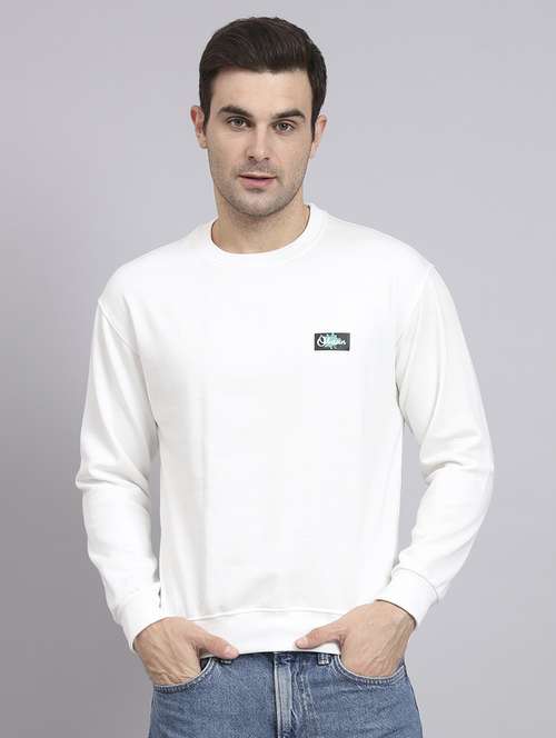 mens plain sweatshirt - 20284036 -  Standard Image - 0