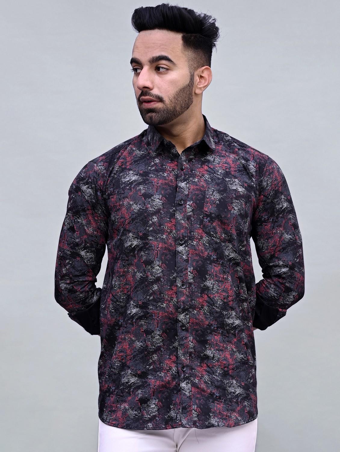 mens printed casual shirt - 20287722 -  Zoom Image - 0