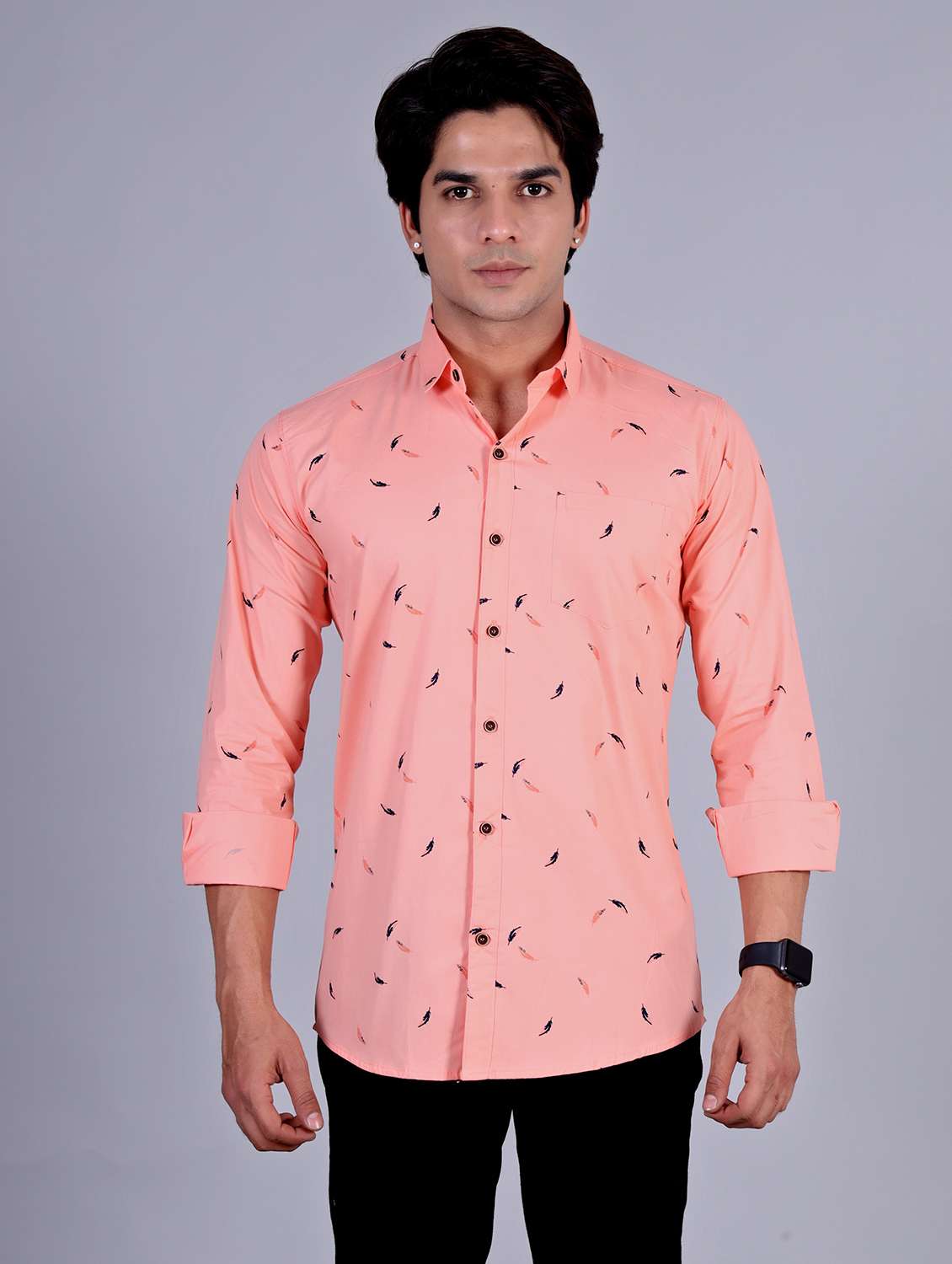 mens quirky casual shirt - 20287756 - Zoom Image - 0