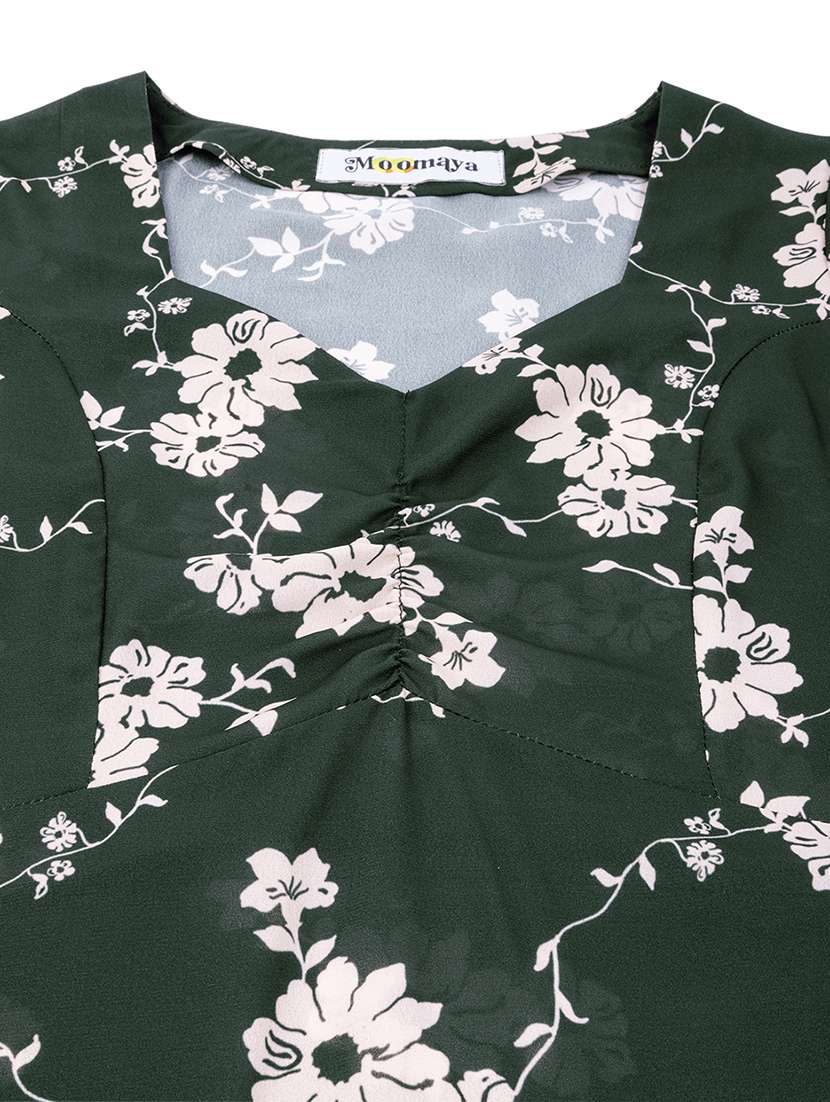 women's fit & flare floral dress - 20288025 -  Standard Image - 5