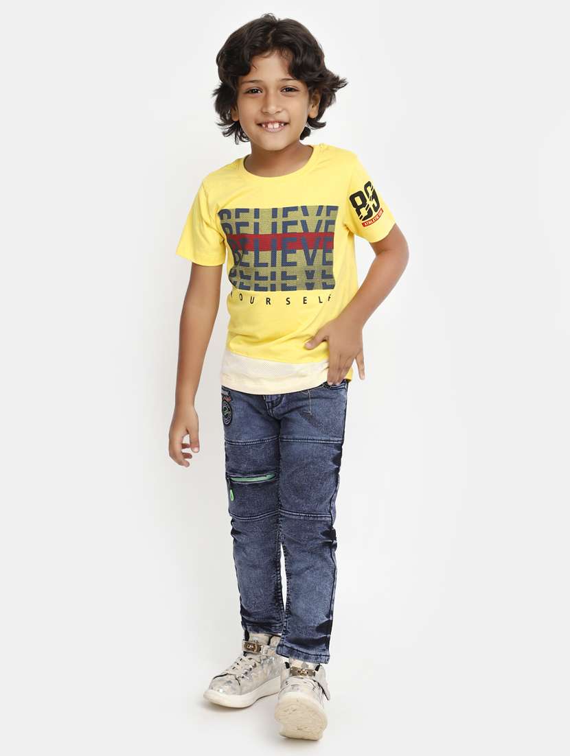 kids typographic short sleeve t-shirt - 20289133 -  Standard Image - 5