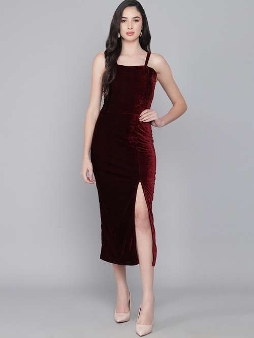 women's bodycon solid dress - 20290093 -  Standard Image - 0
