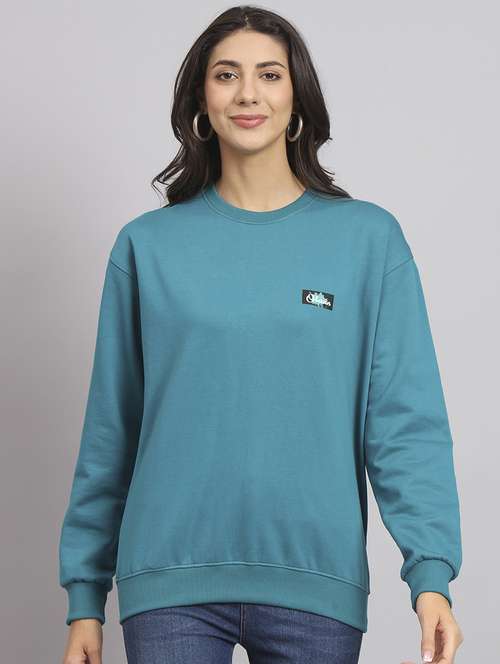 women's plain sweatshirt - 20291859 - Standard Image - 0
