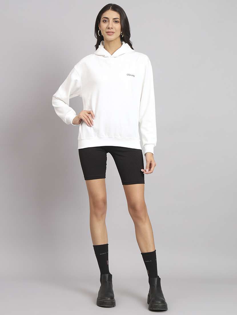 women's plain sweatshirt - 20291864 - Standard Image - 3