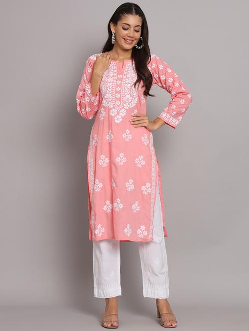 women's straight kurta - 20291902 - Standard Image - 0