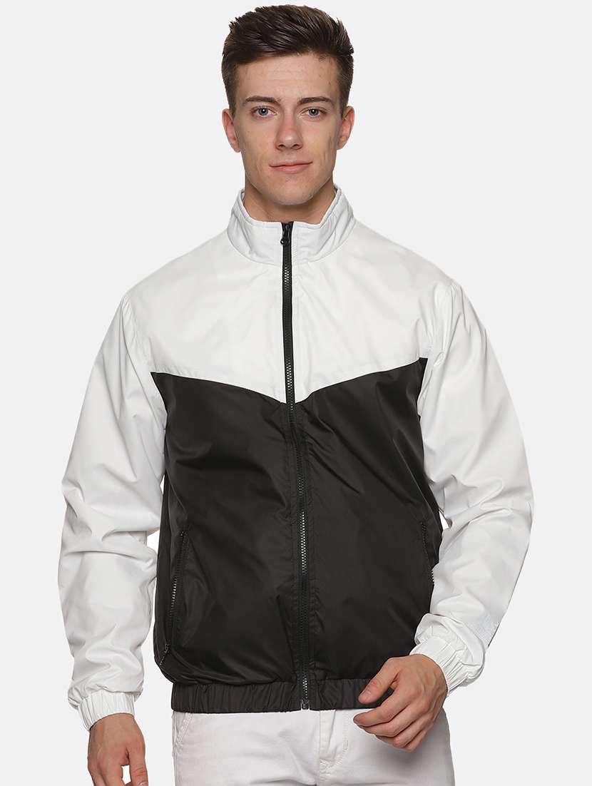 men multi color casual jacket