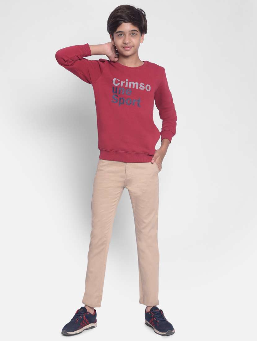 boys typography sweatshirt - 20292466 -  Standard Image - 5