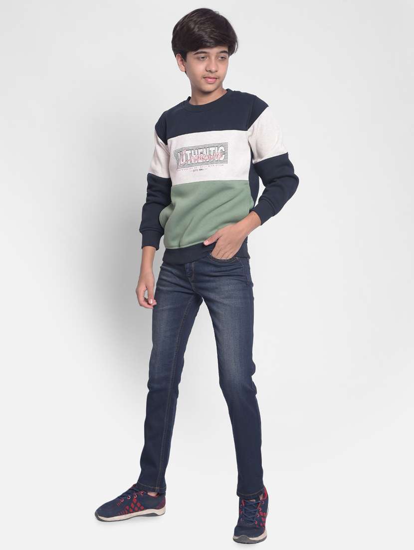 boys color block sweatshirt - 20292544 -  Standard Image - 5