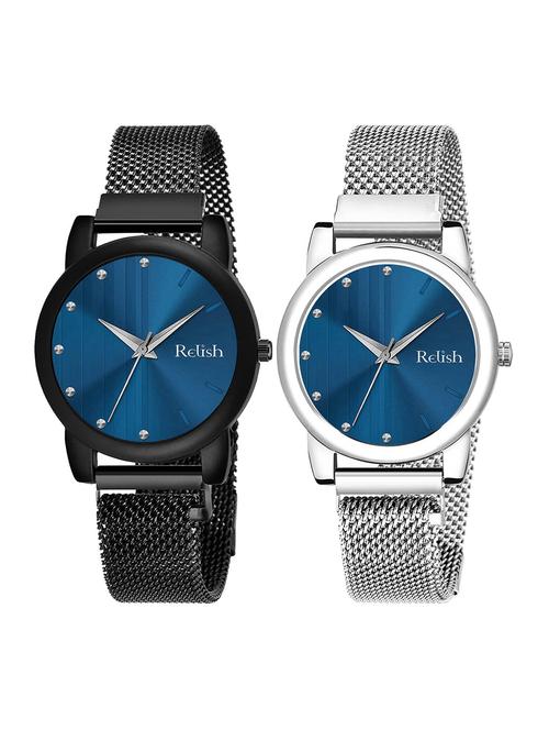 pack of 2 analogue watch for women - 20292610 - Standard Image - 0