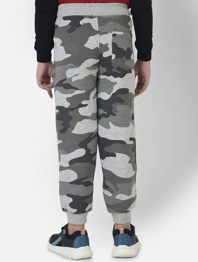 boys grey polyester blend joggers  - 20293979 -  Standard Image - 3