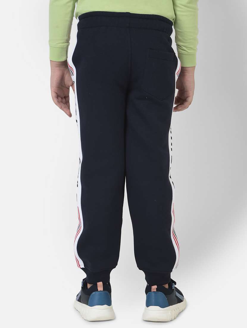 boys blue typographic jogger - 20293985 -  Standard Image - 3