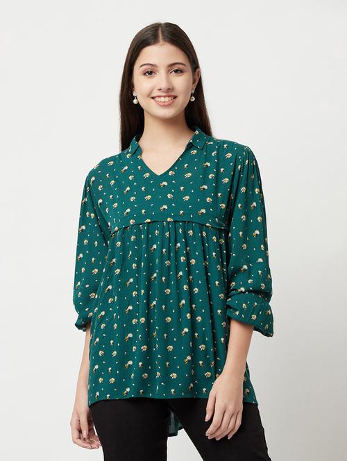 women floral print regular top - 20294917 - Standard Image - 0
