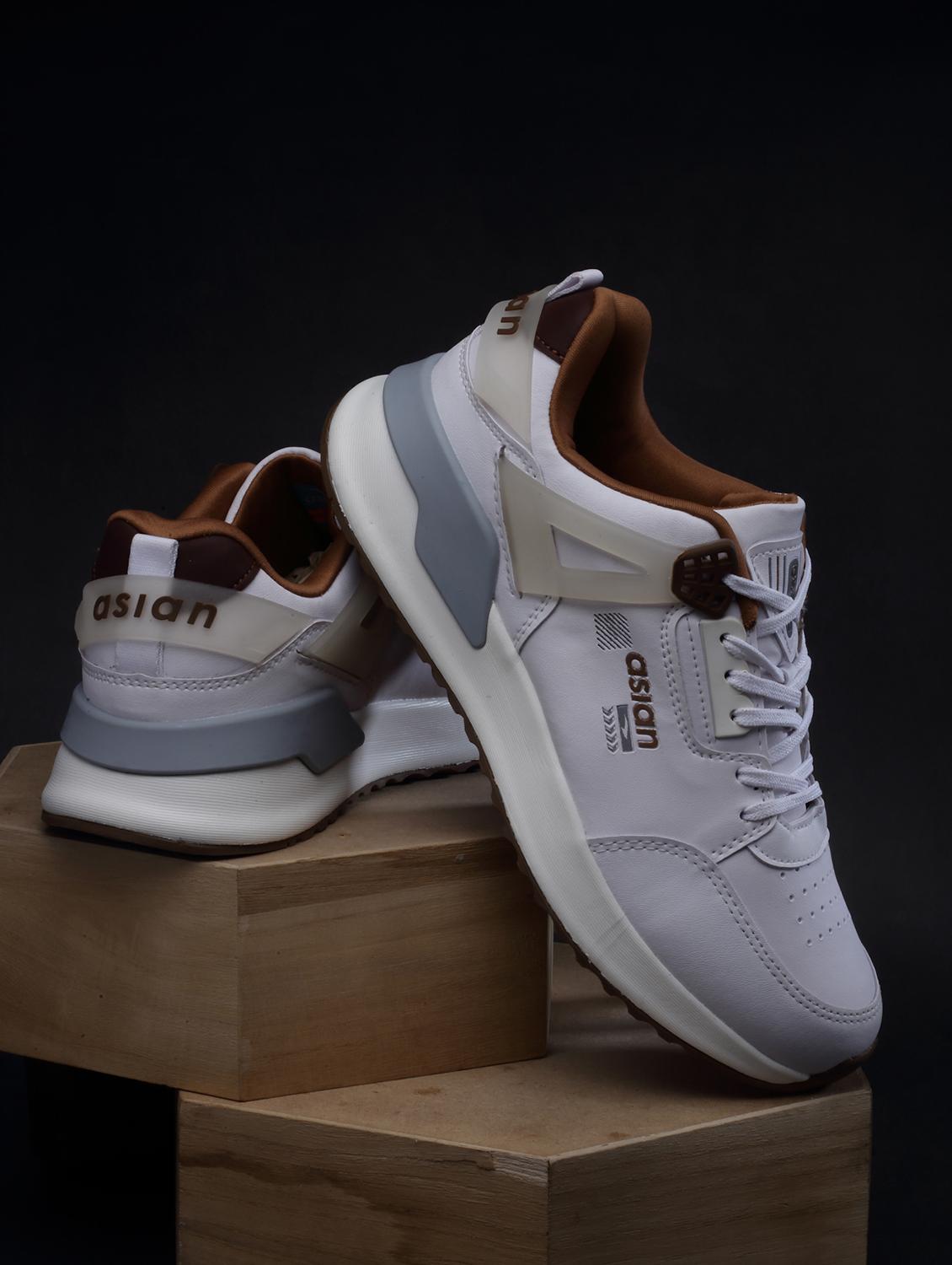 men lace up running sport shoes - 20295127 - Zoom Image - 0