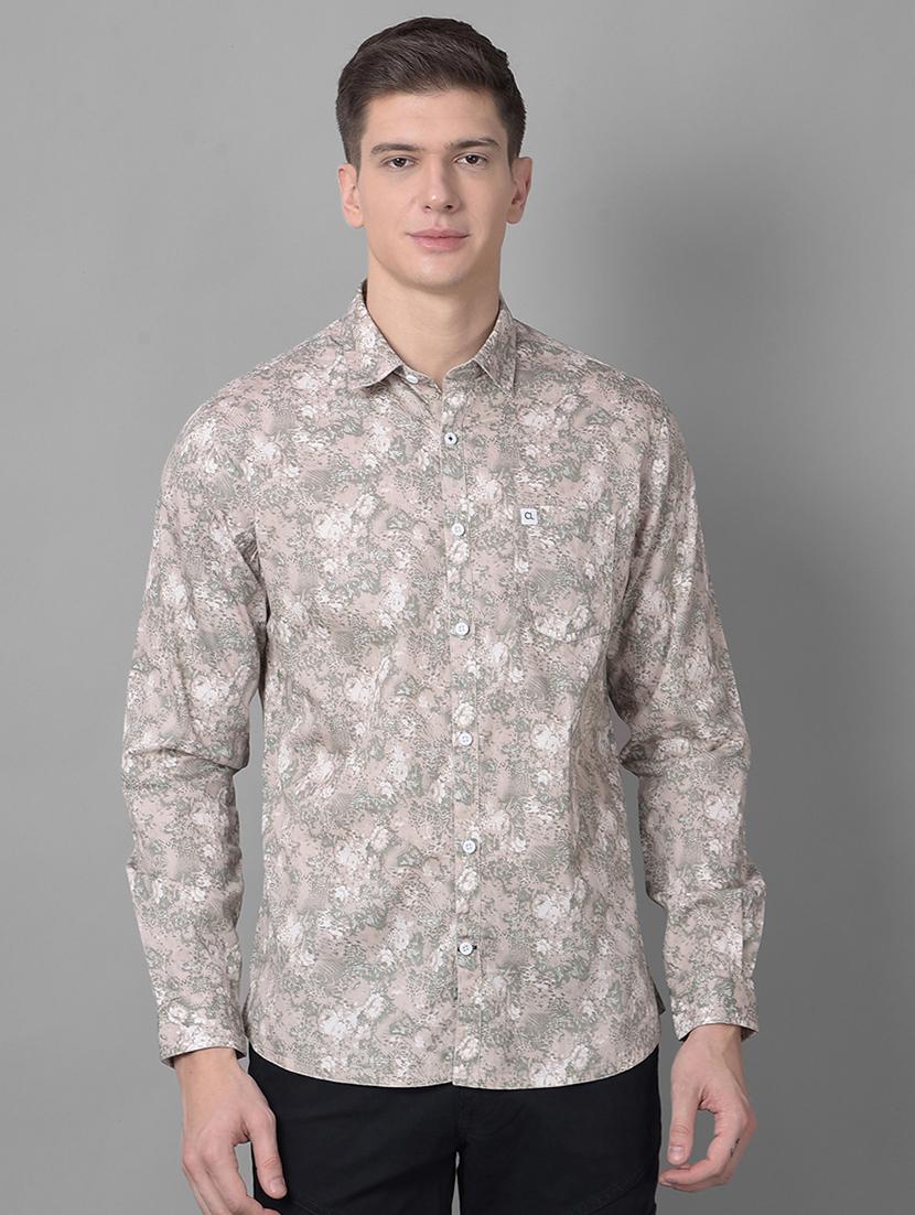 mens printed casual shirt - 20295410 - Zoom Image - 0