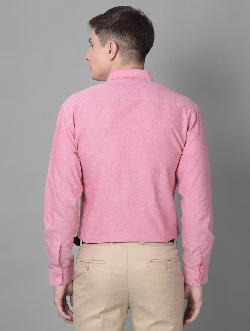 mens solids formal shirt - 20295418 - Standard Image - 3