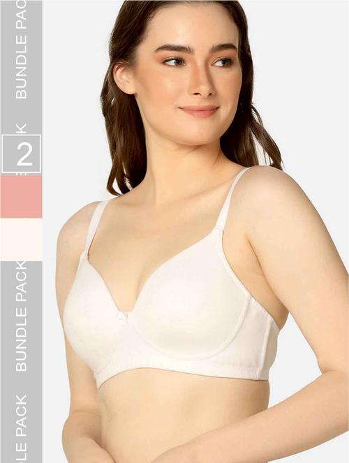 women solid bra combo - 20295833 -  Standard Image - 0