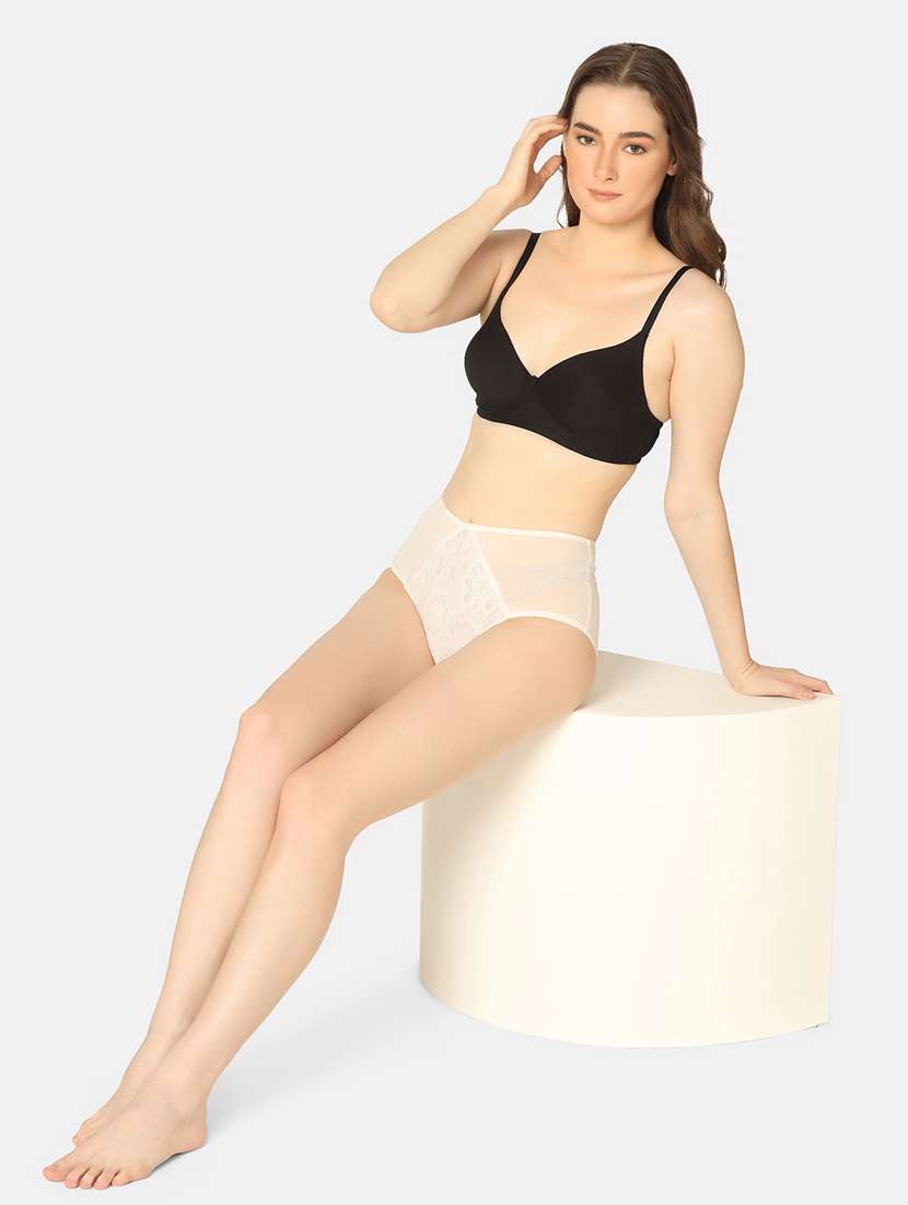 women solid bra combo - 20295834 -  Standard Image - 5