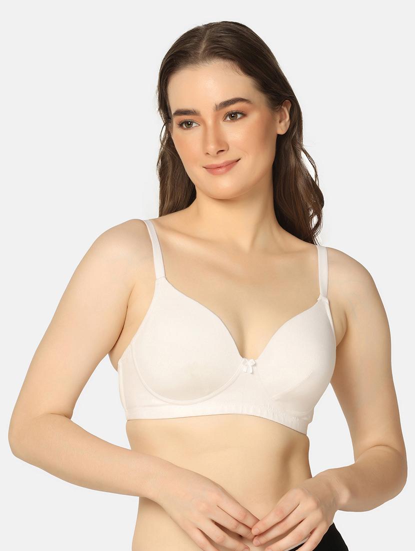 women solid bra combo - 20295840 - Standard Image - 3