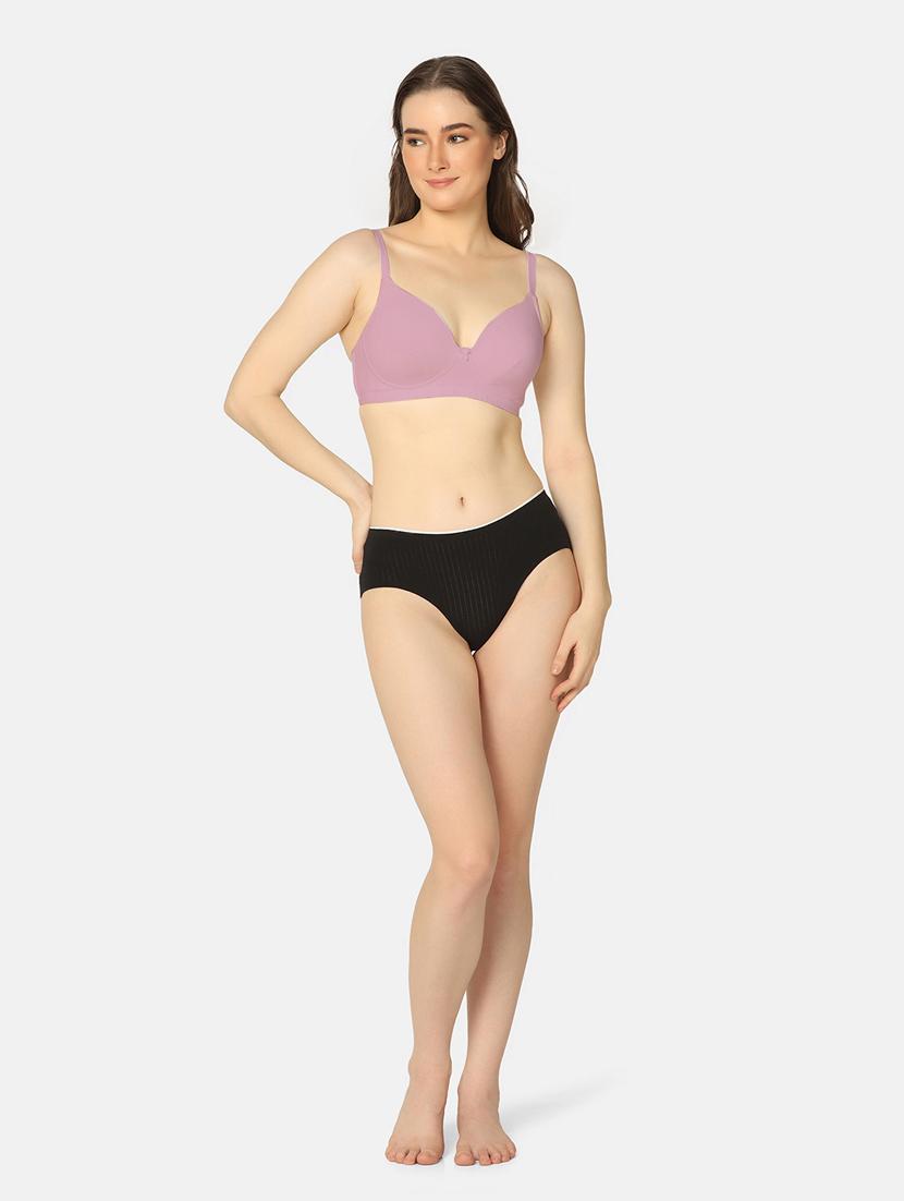 women solid bra combo - 20295842 - Standard Image - 5