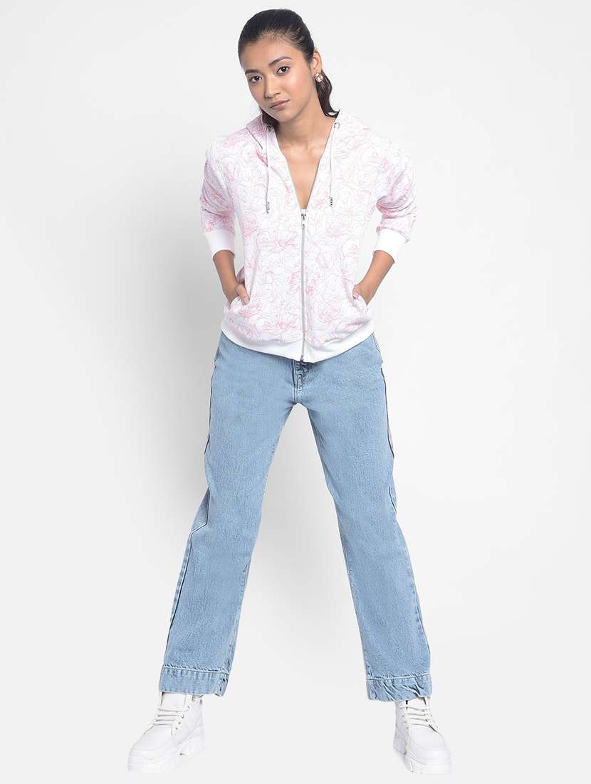 women's all over print sweatshirt - 20296136 -  Standard Image - 5