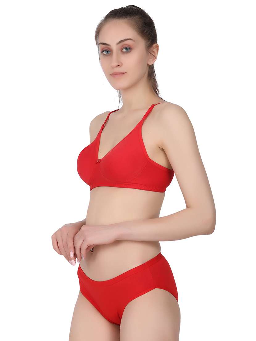 women solid bra and panty set - 20296430 - Zoom Image - 0