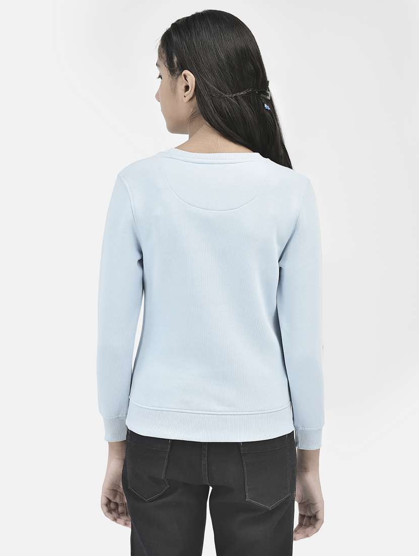 Plain Round Neck Sweatshirt