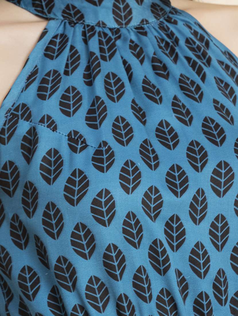 women's fit & flare leheriya dress - 20296502 -  Standard Image - 3