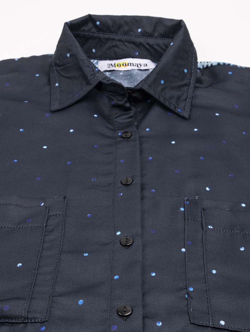 women's crop collared top - 20296764 -  Standard Image - 3