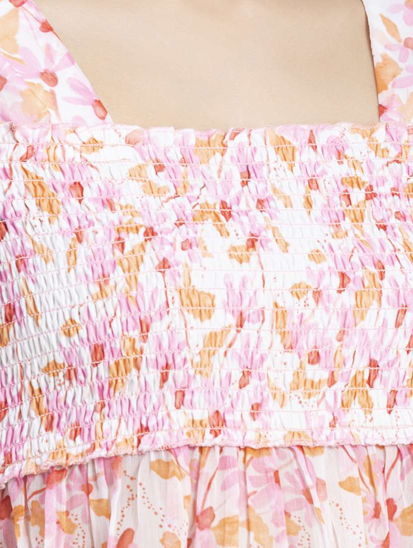 women's peplum square neck top - 20296766 -  Standard Image - 3