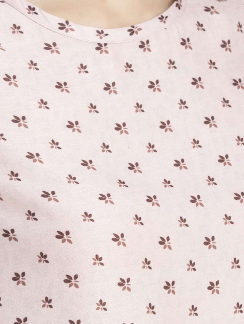 women's crop round neck top - 20296794 -  Standard Image - 3