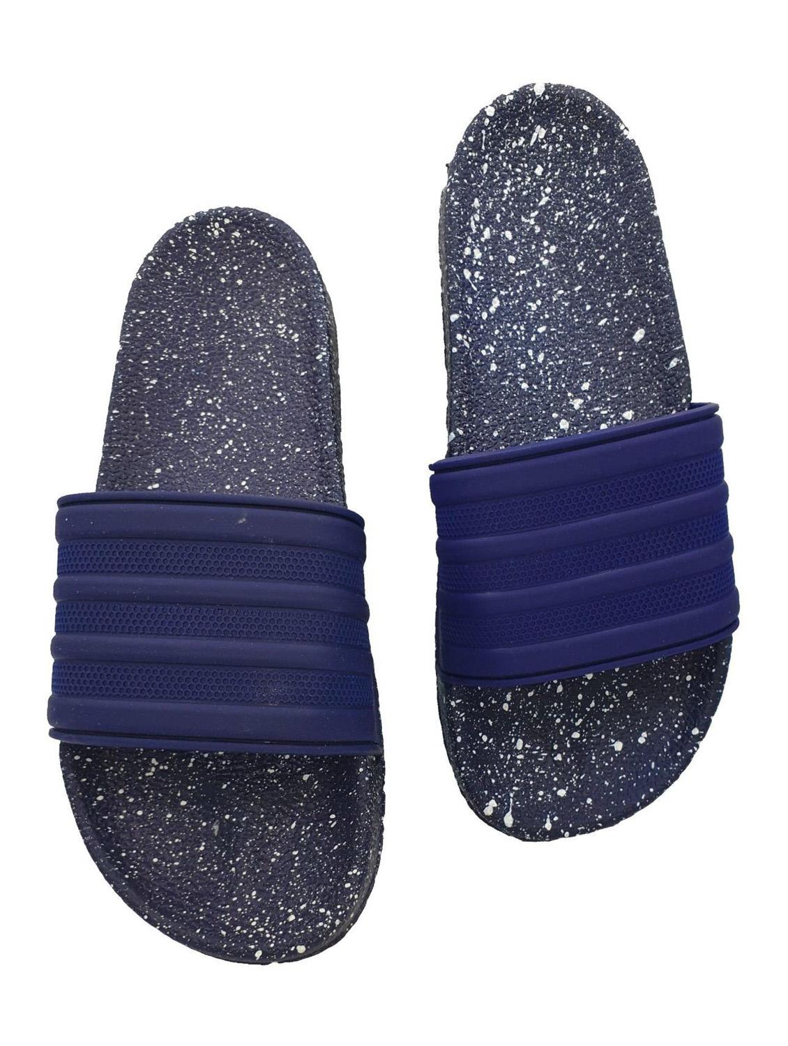 navy slip on sliders - 20296944 - Standard Image - 3