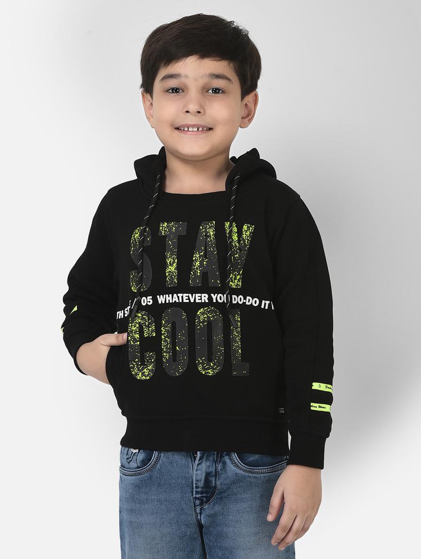 boys typography sweatshirt - 20298234 -  Zoom Image - 0