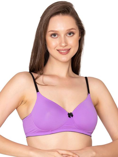 women solid t-shirt bra - 20299202 - Standard Image - 0