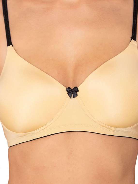 women solid t-shirt bra - 20299204 - Standard Image - 3