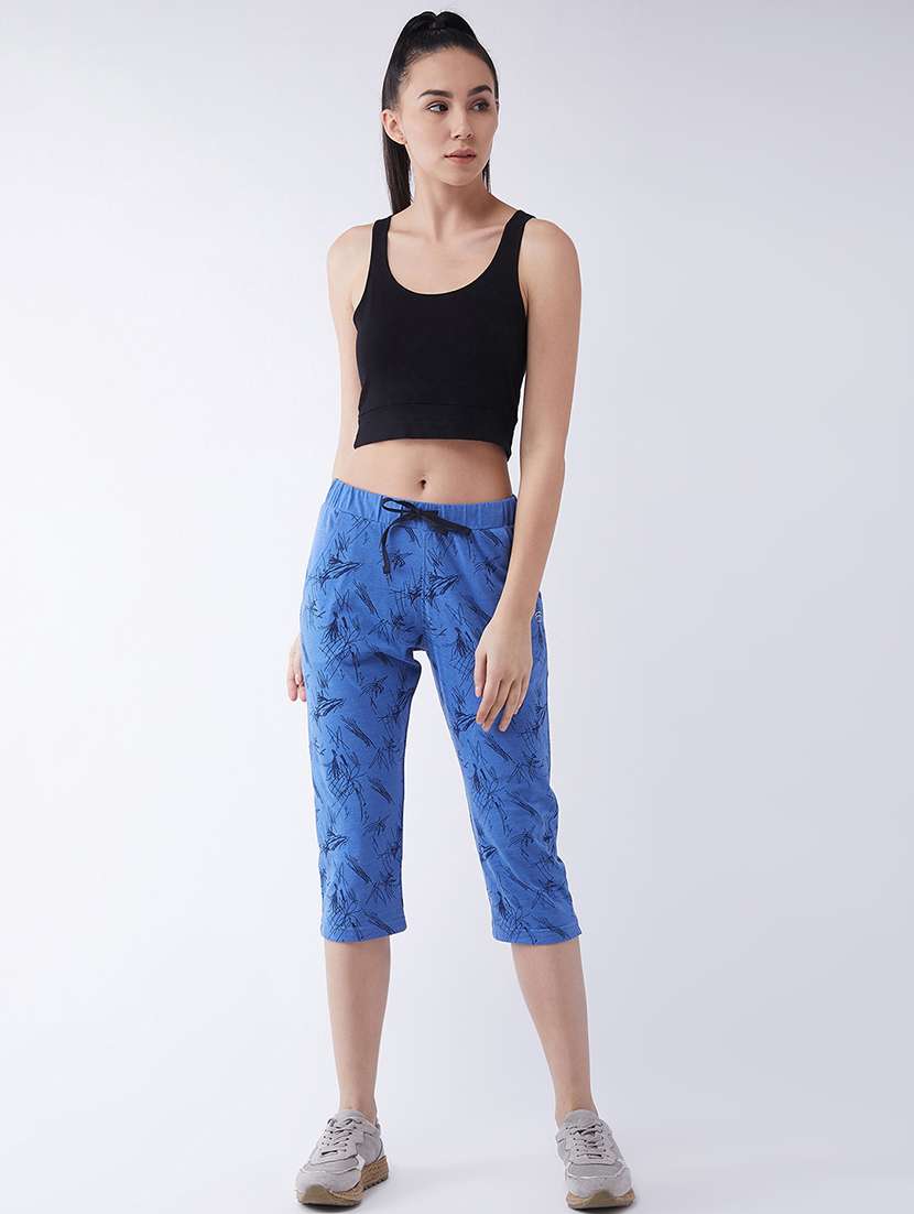 women mid rise printed capri  - 20300185 -  Standard Image - 5