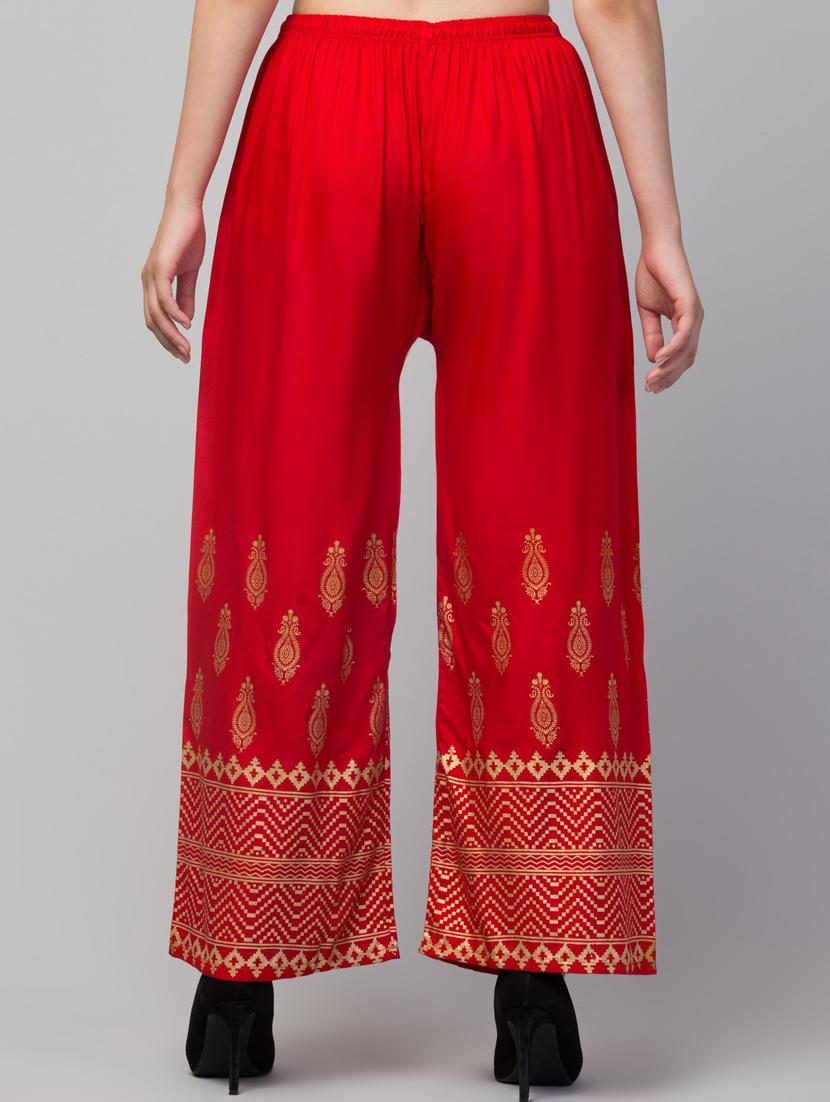 set of 2 bottom placement print palazzo - 20300718 - Standard Image - 8