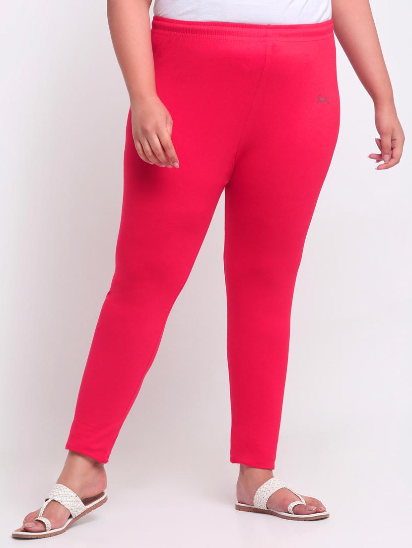 women pack of 3 solid leggings - 20300827 - Standard Image - 5