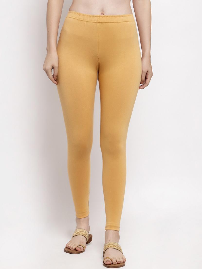 women pack of 3 solid leggings - 20300839 - Standard Image - 3